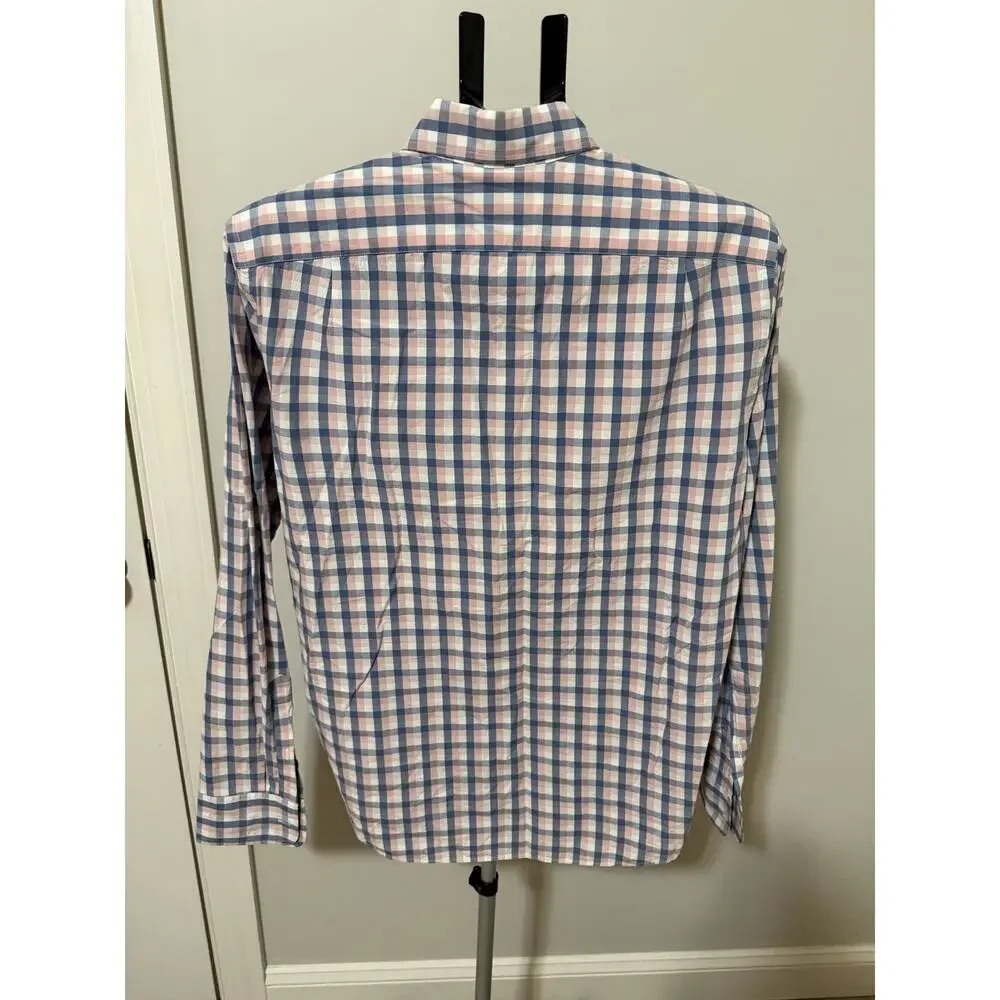 J. Crew Classic Flex Classic Men's Shirt Button Down Sz Medium Cotton Casual